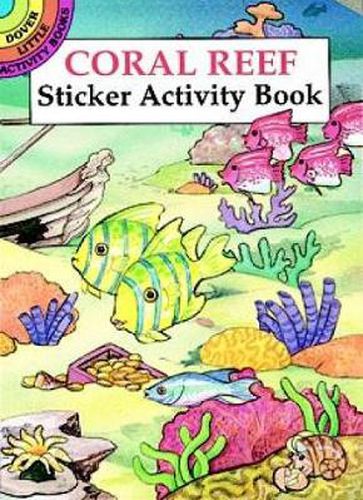 Cover image for Coral Reef Sticker Activity Book