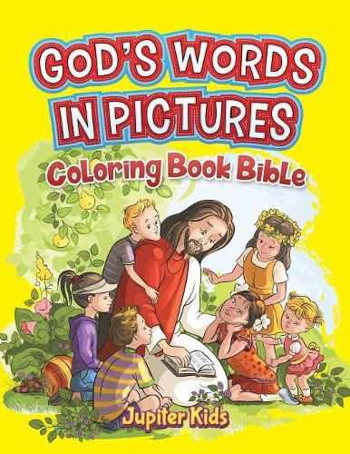 Cover image for God's Words In Pictures: Coloring Book Bible
