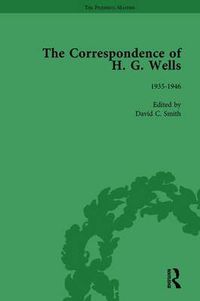 Cover image for The Correspondence of H G Wells Vol 4