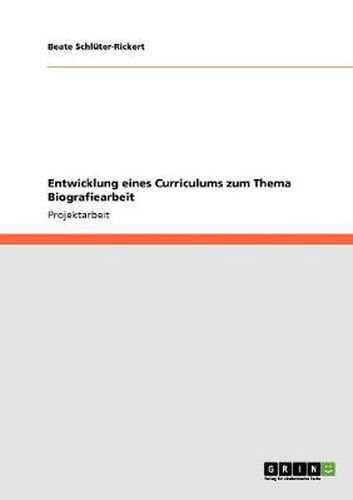 Cover image for Entwicklung eines Curriculums zum Thema Biografiearbeit