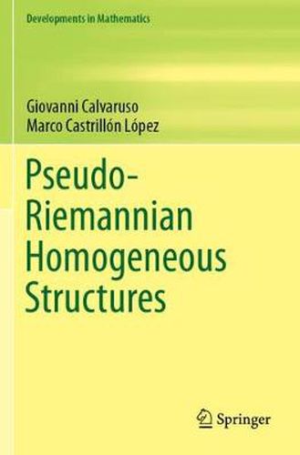 Cover image for Pseudo-Riemannian Homogeneous Structures