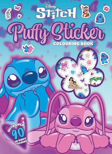Cover image for Stitch: Puffy Sticker Colouring Book (Disney)