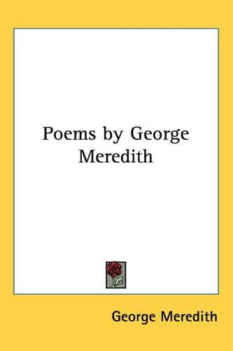 Cover image for Poems by George Meredith