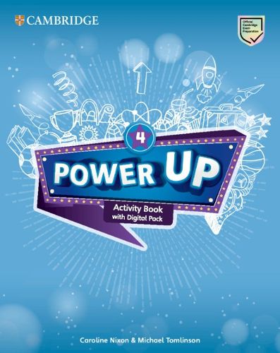 Power UP Level 4 Activity Book with Digital Pack and Home Booklet MENA