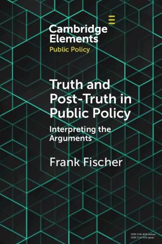 Cover image for Truth and Post-Truth in Public Policy