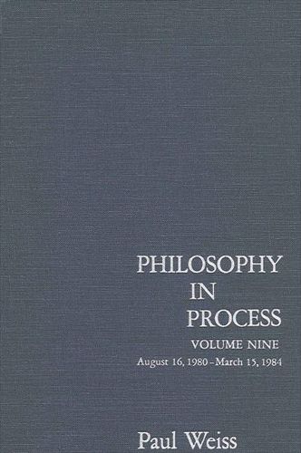 Philosophy in Process: Vol. 9