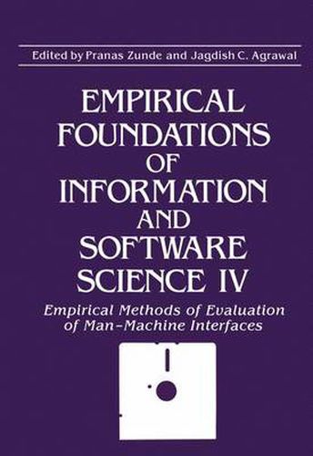 Cover image for Empirical Foundations of Information and Software Science IV