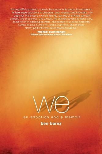 Cover image for we: an adoption and a memoir