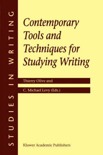 Cover image for Contemporary Tools and Techniques for Studying Writing