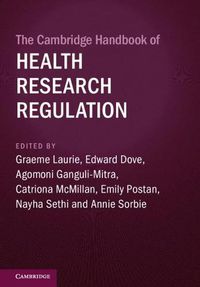 Cover image for The Cambridge Handbook of Health Research Regulation