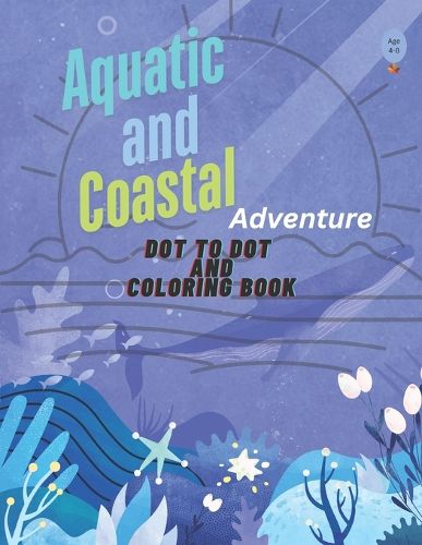 Cover image for Beach and Ocean Dot-to-Dot Fun