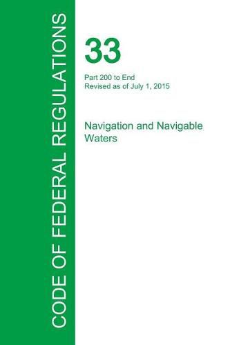 Cover image for Code of Federal Regulations Title 33, Volume 3, July 1, 2015