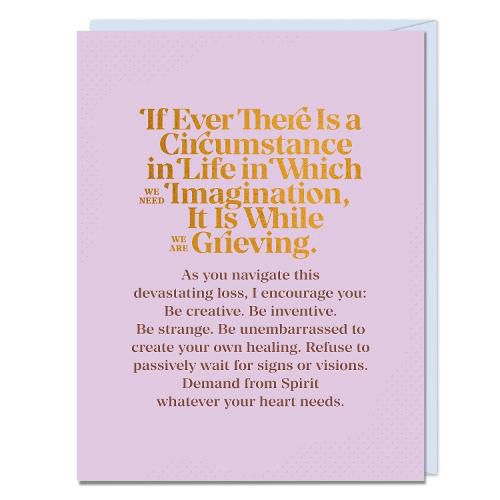 6-Pack Elizabeth Gilbert If Ever A Circumstance Card