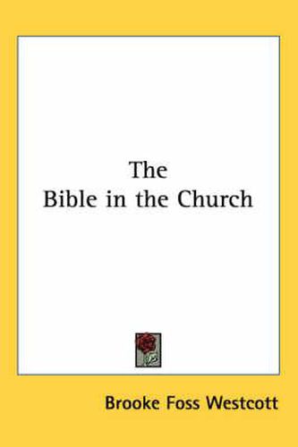 The Bible in the Church