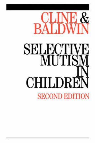 Cover image for Selective Mutism in Children