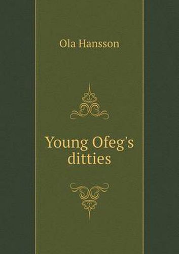 Cover image for Young Ofeg's ditties