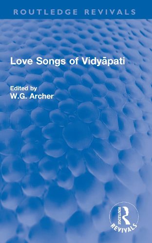 Cover image for Love Songs of Vidyapati