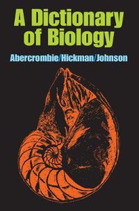 Cover image for A Dictionary of Biology