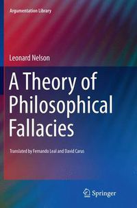 Cover image for A Theory of Philosophical Fallacies