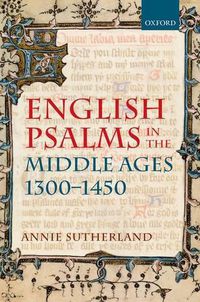 Cover image for English Psalms in the Middle Ages, 1300-1450