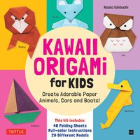 Cover image for Kawaii Origami for Kids Kit