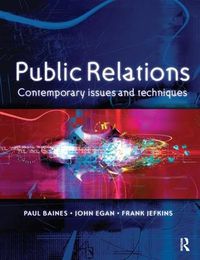 Cover image for Public Relations: Contemporary Issues and Techniques