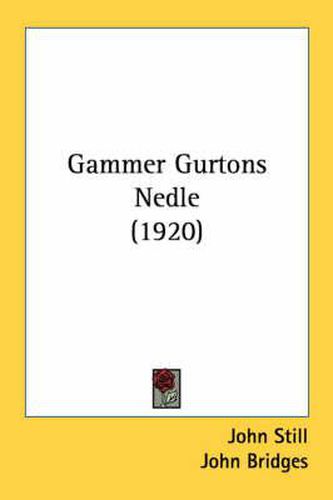 Gammer Gurtons Nedle (1920)