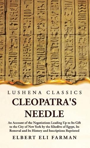 Cover image for Cleopatra's Needle An Account of the Negotiations