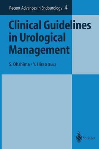 Cover image for Clinical Guidelines in Urological Management