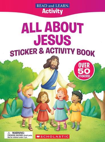 Cover image for Read and Learn: All about Jesus Sticker & Activity Book