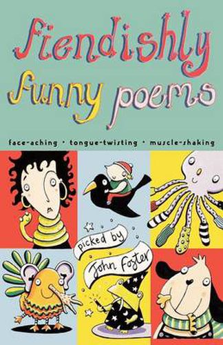 Cover image for Fiendishly Funny Poems