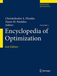 Cover image for Encyclopedia of Optimization