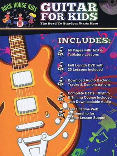 Cover image for Guitar for Kids: The Road to Stardom Starts Here