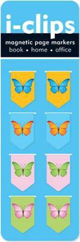 Butterflies I-Clips Magnetic Bookmarks