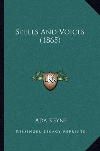 Cover image for Spells and Voices (1865)