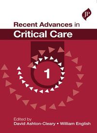 Cover image for Recent Advances in Critical Care - 1