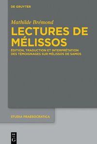 Cover image for Lectures de Melissos