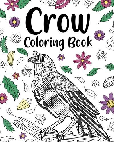 Cover image for Crow Coloring Book