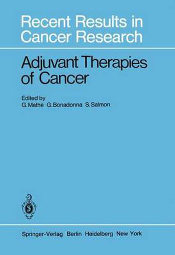 Cover image for Adjuvant Therapies of Cancer