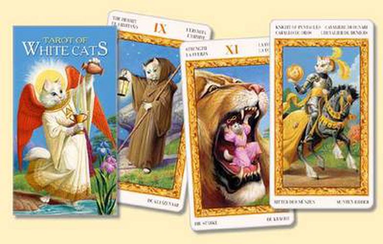 Cover image for Tarot of White Cats