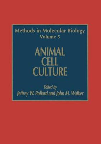 Cover image for Animal Cell Culture