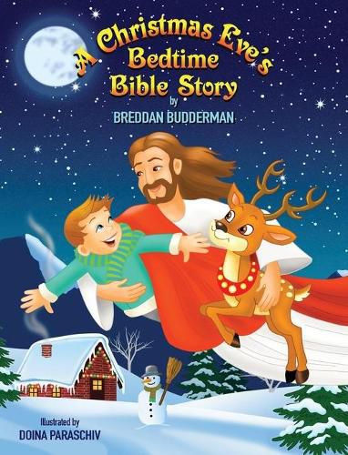 Cover image for A Christmas Eve's Bedtime Bible Story