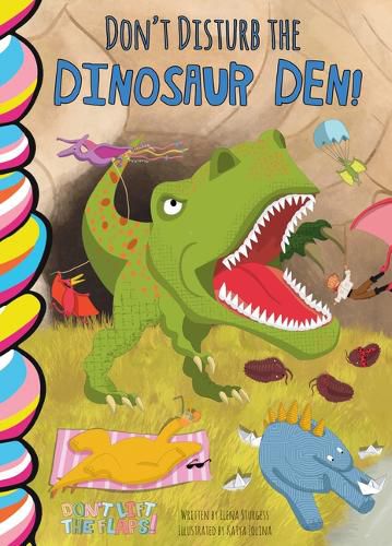Cover image for Don't Disturb the Dinosaur Den!