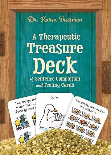 Cover image for Therapeutic Treasure Deck Of Feelings And Sentence Completion Cards