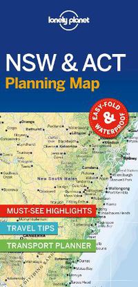 Cover image for Lonely Planet New South Wales & ACT Planning Map