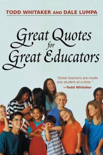 Cover image for Great Quotes for Great Educators