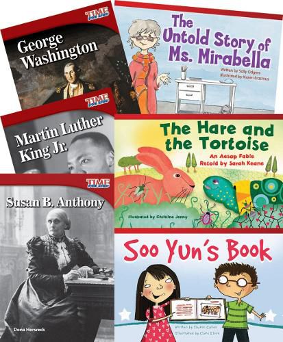 Motivational Figures and Characters 6-Book Set (Themed Fiction and Nonfiction)