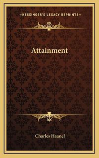 Cover image for Attainment