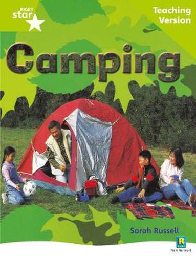 Cover image for Rigby Star Non-fiction Guided Reading Green Level: Camping Teaching Version