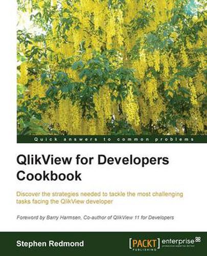 Cover image for QlikView for Developers Cookbook